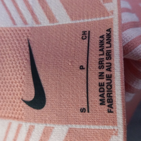 NIKE Pink Compression Sports Training Super Support Bra SZ Small - Picture 12 of 12